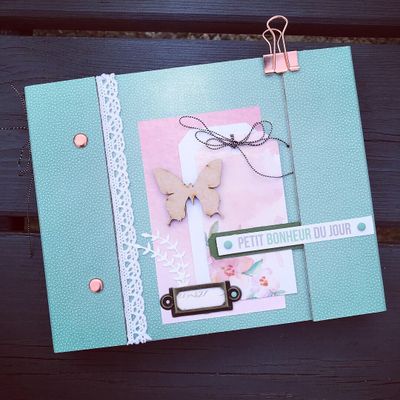 Album scrap : Petit bonheur du jour