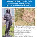 Samedi 19 novembre à 14h30, l'enfance de Pierre Boucher, thème de ma prochaine conférence