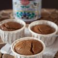 Muffins à la châtaigne, coeur de crème de marrons