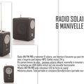 Radio solaire et manivelle (Solar radio)