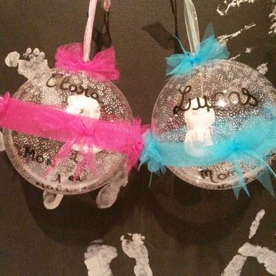 Boule de noêl personnalisé