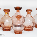 Vaisselle ... CARAFES * Verre rose