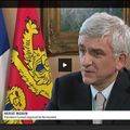 Hervé MORIN voudrait expliquer le PROJET NORMAND à la TV mais tombe sur le MIXEUR BESNIER...