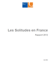 Les solitudes en France. Rapport 2012 - Fondation de France