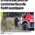 Dispositif opérationnel "Feux de forêt"