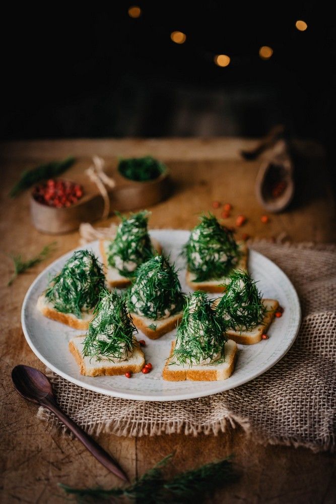 idée apéritif noel, sapin au thon et aneth, mascarpone, idée apéro pour noel, facile, rapide, noel