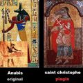 ORIGINE EGYPTIENNE DU SAINT CHRETIEN CATHOLIQUE (SAINT CHRISTOPHE) : ANUBIS (MFUMU A LUFUA) !