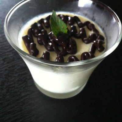 Panacotta after eight