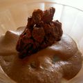 Mousse au choco (inratable) et Roses des Sables