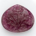 Stunning Large Carved Rubellite Tourmaline, Brazil