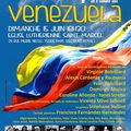 Concert pour la paix et l'unité au Venezuela