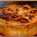 Tourte aux boudins blancs et cèpes  