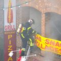 INCENDIE CRIMINEL DU KHEBAB : UNE DIZAINE DE CROIX GAMMÉES A L’INTÉRIEUR DU RESTAURANT.