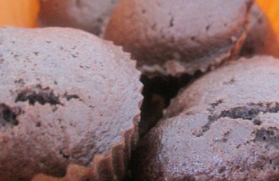 Muffins au lait de coco et chocolat 