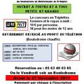 TELETHON ET PETANQUE