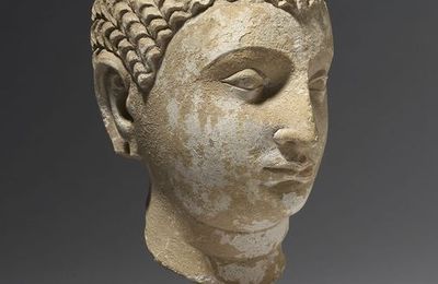 Head of the Buddha, 4th-5th century, Pakistan (Gandhara)