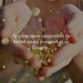 Saupoudrez vous de belles ondes positives et de lumière 💛💛💛... 