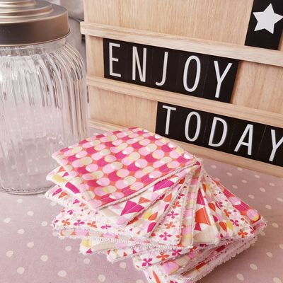 TUTO ! Coudre des lingettes démaquillantes lavables