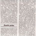 Article du Canard enchaîné du 14 novembre 2012