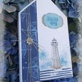 "Scrap en kit" : mini album cabane