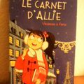 Le carnet d'Allie, tome 7 : Vacances à Paris