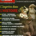 L'imprévu dans l'Histoire