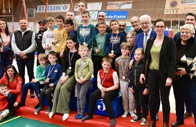 POUR LA SEMAINE DES JEUNES CHAMPIONS, UN BUFFET DÉGUSTATION. 