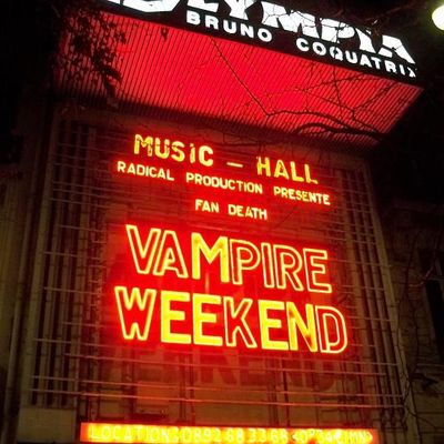 Concert Vampire Weekend - Olympia