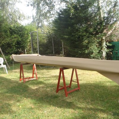 Le kayak revêt son habit de lumière.