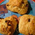 Scones aux raisins secs inratables !