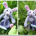 Un petit lapin dans le jardin !!!