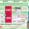 Les inscriptions pour les prochaines vacances , c'est vendredi !