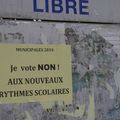 campagne d'affichage aux elections municipales