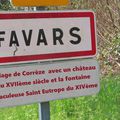 Randonnée à Favars en Corrèze