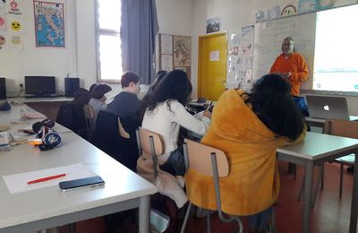 Collège Henri Brisson à Talence - sensibilisation aux problématiques Océan, Climat et Biodiversité marine - Popularization
