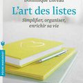 L'Art des listes 