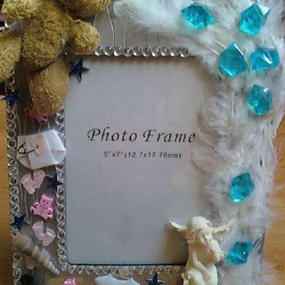 Cadre Photo En Relief Pour Bébé Garçon 