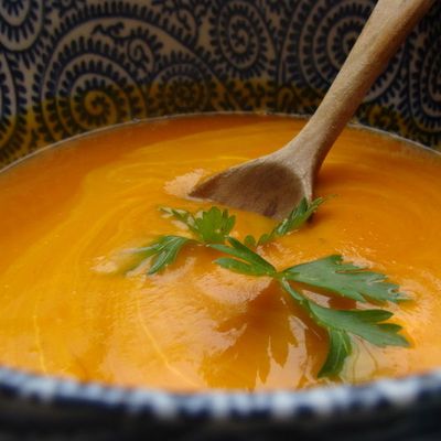 La soupe de potimarron... comme ma môman...