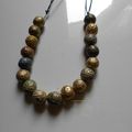 collier or pâte fimo n°7 12€00