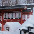 L'inaccessible temple de Zao Onsen