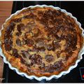 Tarte banane/chocolat