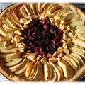 Tarte fine cerises pommes