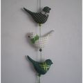 Les petits oiseaux verts