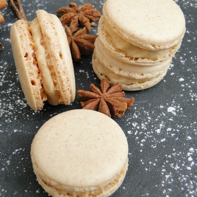 Macarons pain d'épices