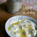 Labneh au sel fumé viking