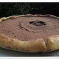 Tarte au chocolat fondante