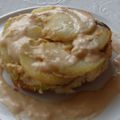 Tatin de pommes de terre au crabe dormeur