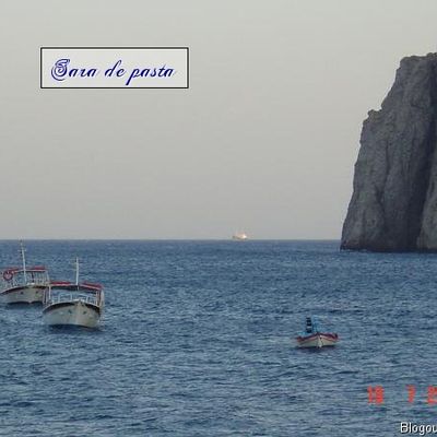 Feuilles de vigne faite avec une pointe de Sara....