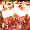 VERRINES FRAISES ET SPECULOOS