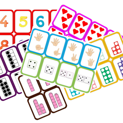 Jeu des 7 familles des nombres 